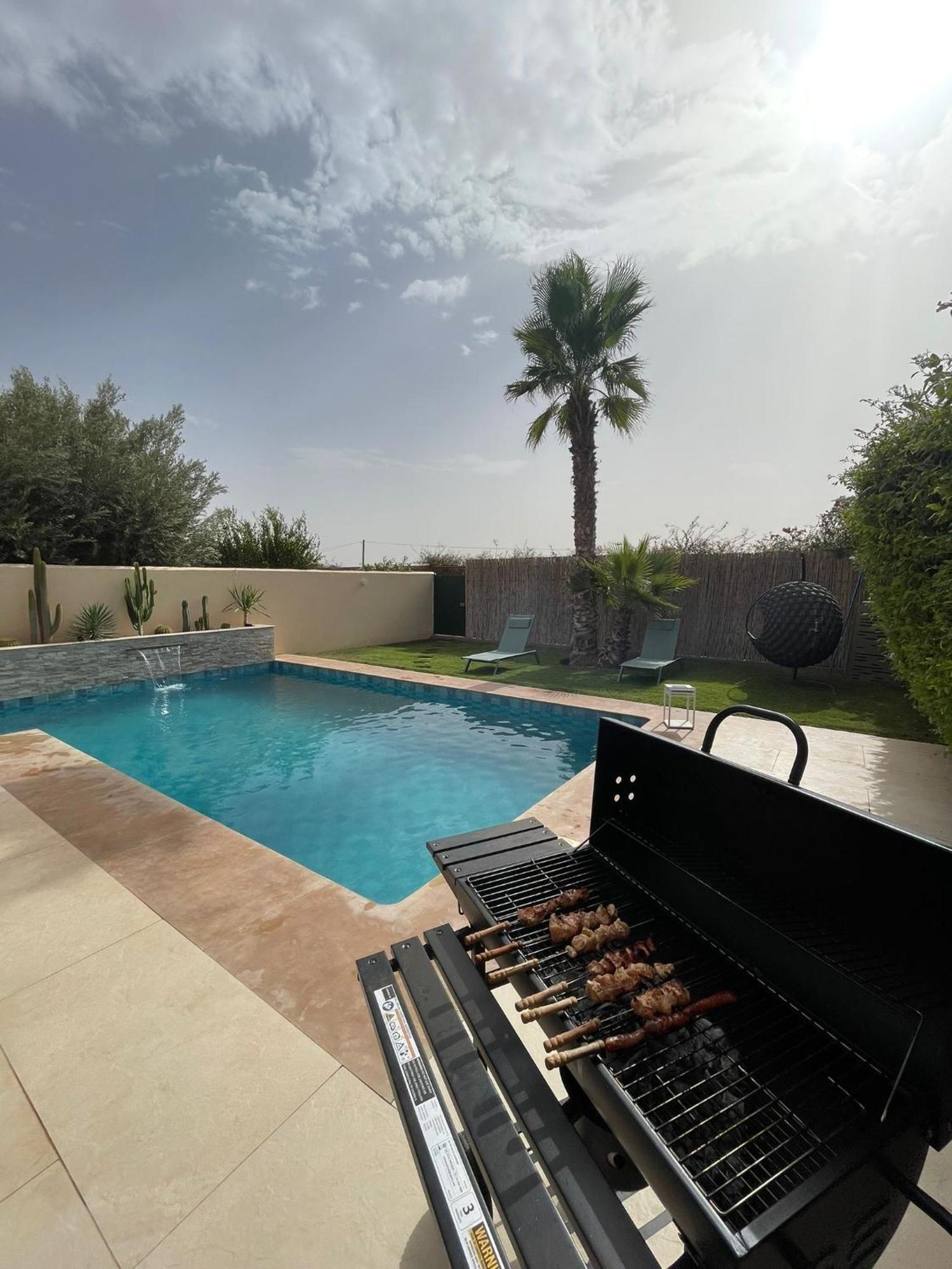 Villa Nawal Et Sa Piscine Chauffee Sans Vis-A-Vis Agadir Zewnętrze zdjęcie